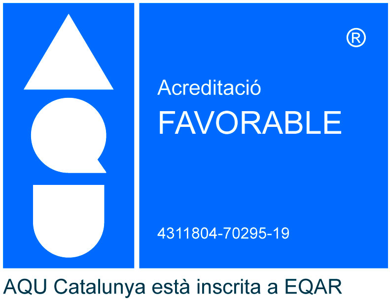 Acreditat per l'Agència per a la Qualitat del Sistema Universitari de Catalunya