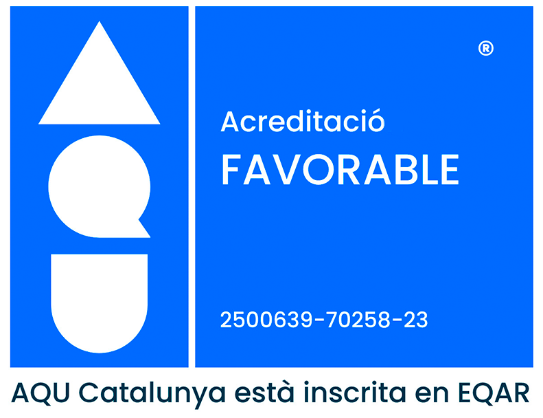 Acreditat per l'Agència per a la Qualitat del Sistema Universitari de Catalunya