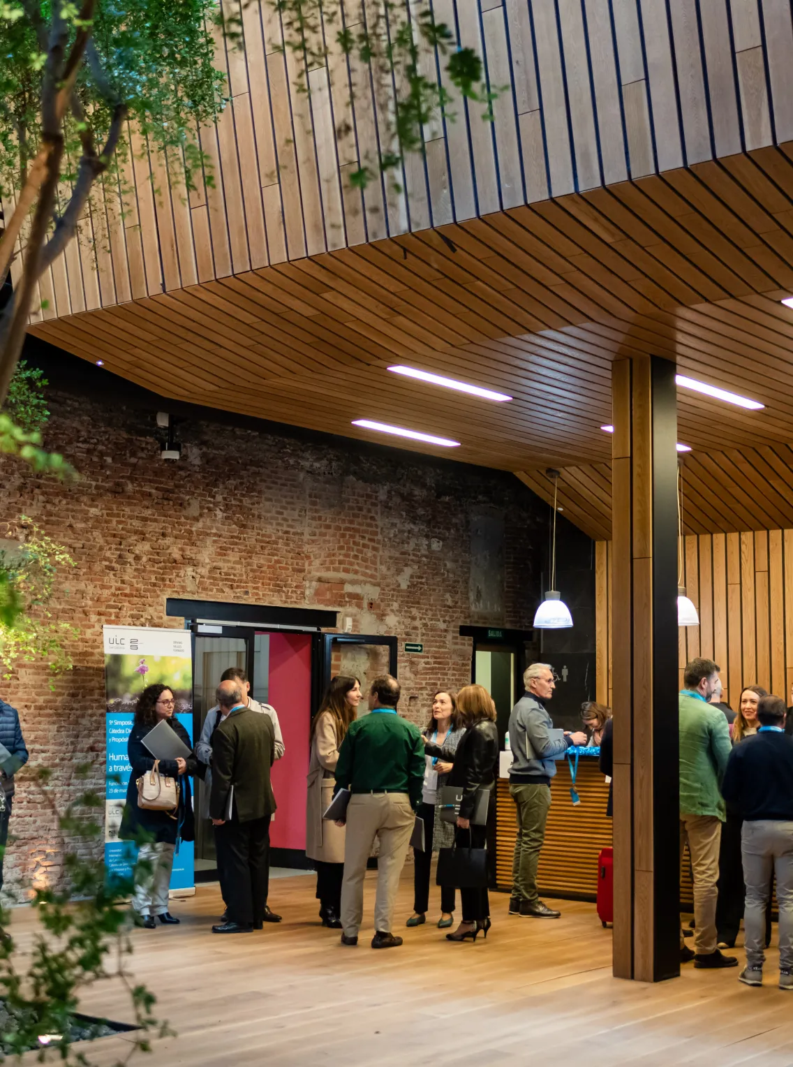 Participants en el lobby