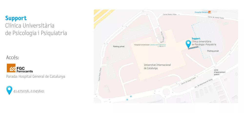 Accés Clínica Universitària de Psicologia i Psiquiatria