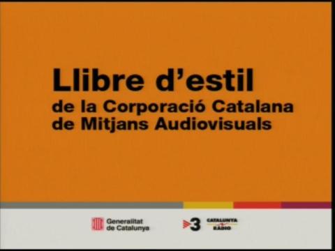 Llibre d'estil de la Corporació Catalana de Mitjans Audiovisuals