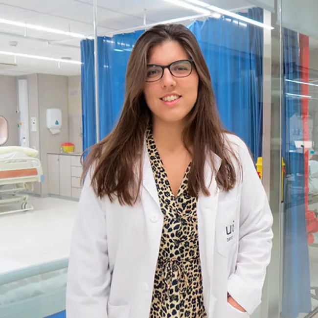 Georgina Sauqué, estudiant del Grau de Medicina