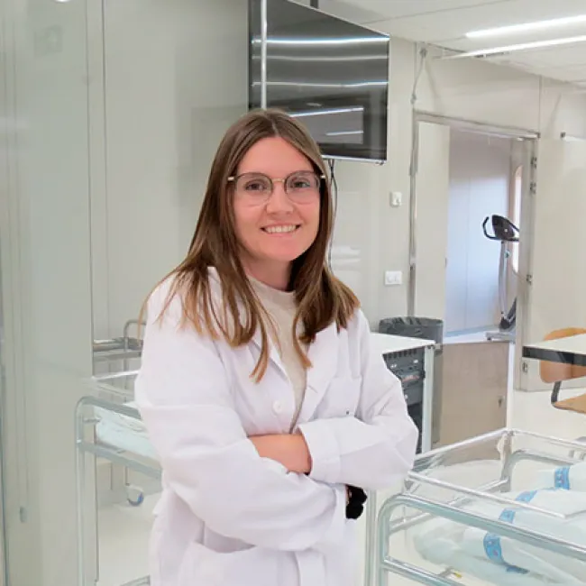 Marta Suñer, estudiant del Grau en Medicina