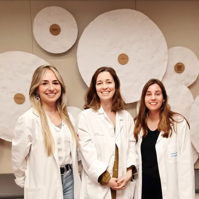 Belén, Andrea y Anna
